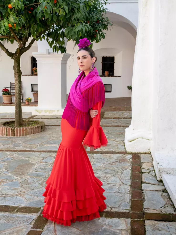 Vestido Belmonte rojo