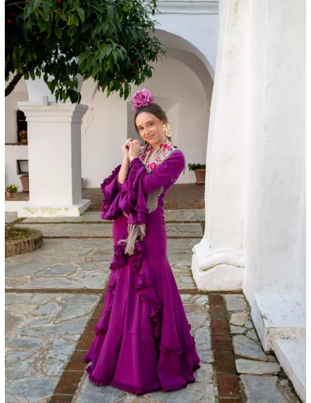 Vestido Feria buganvilla