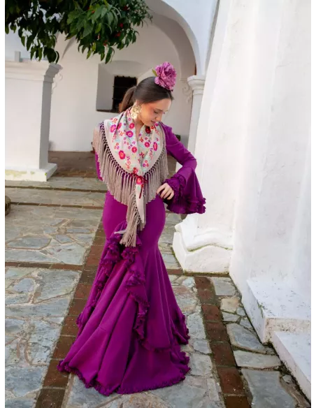 Vestido Feria buganvilla