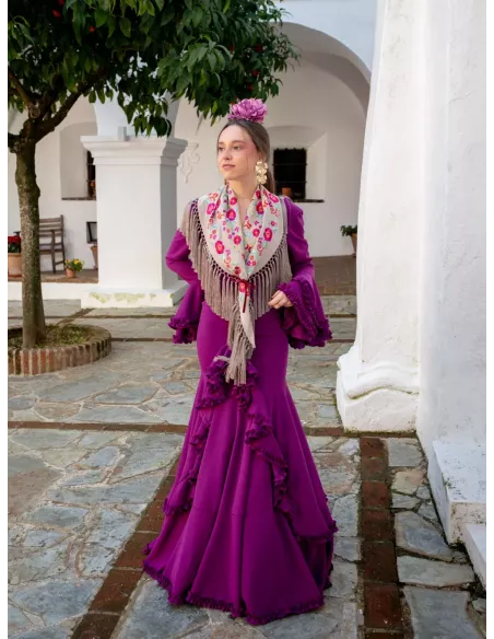 Vestido Feria buganvilla