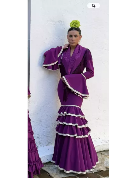 Vestido Triana buganvilla
