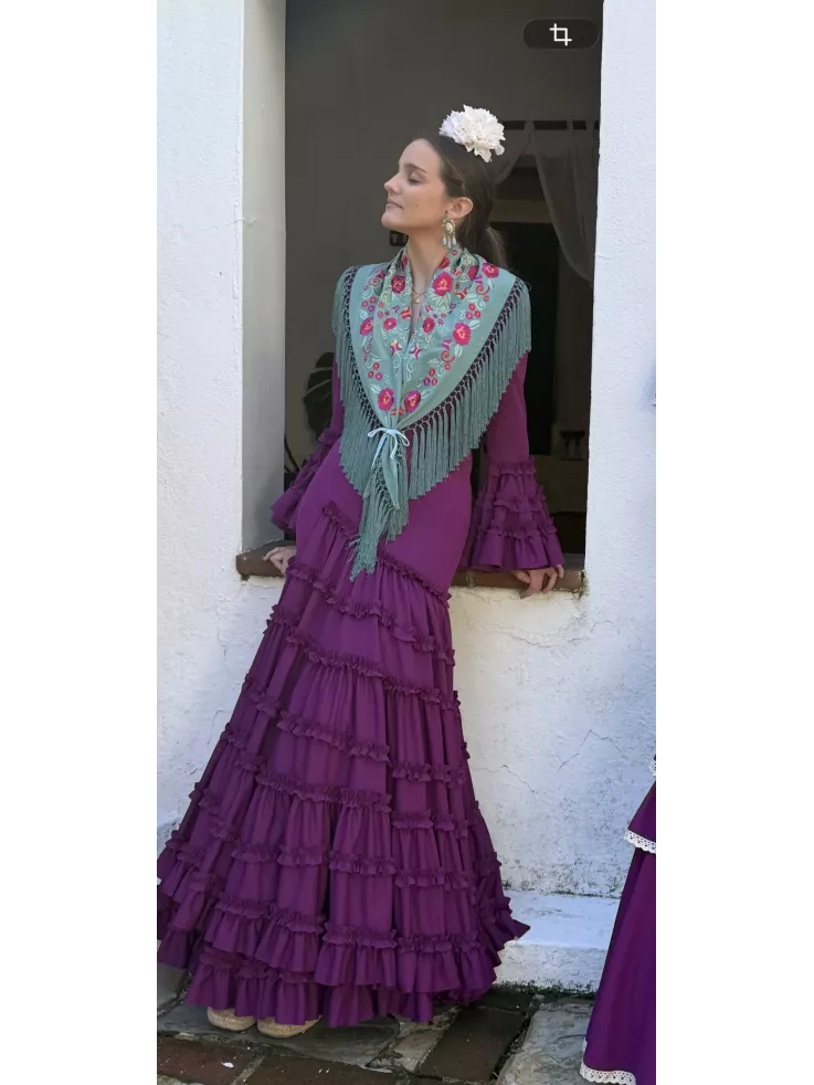 Vestido Canastera buganvilla