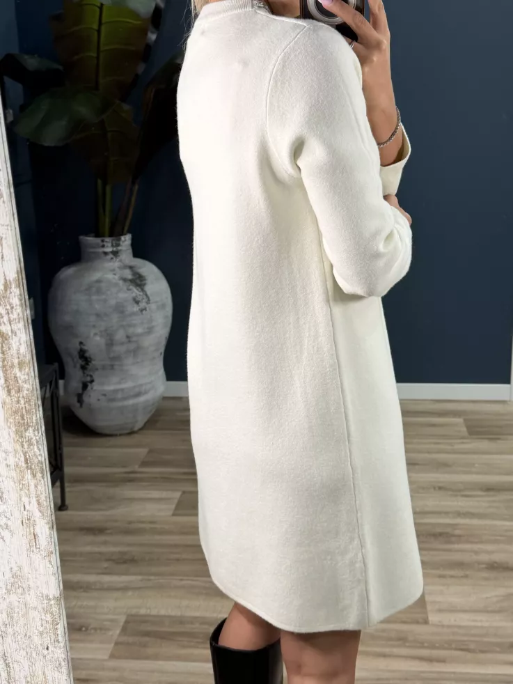 Vestido Fabiola punto hueso