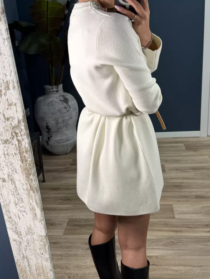 Vestido Fabiola punto hueso