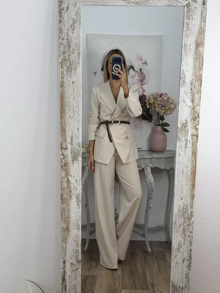 Traje Italia beige