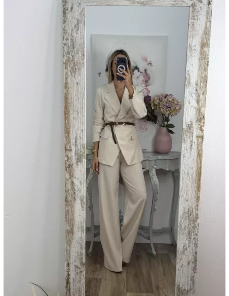 Traje Italia beige