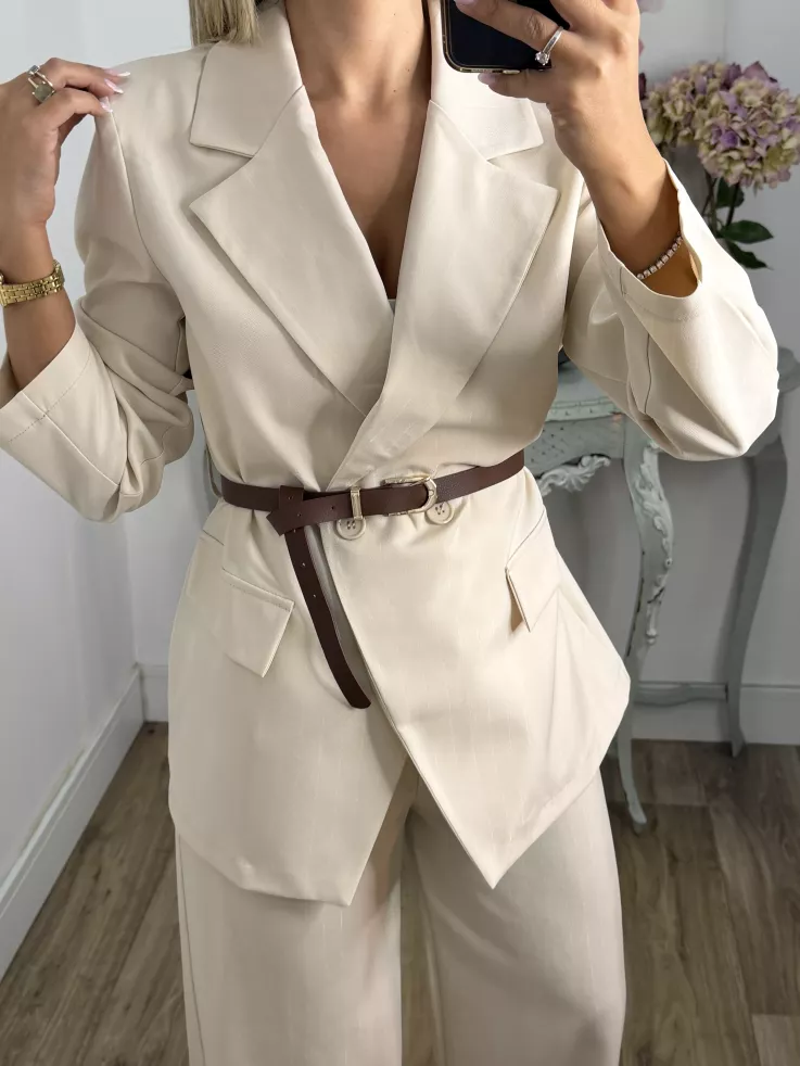 Traje Italia beige