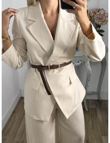 Traje Italia beige