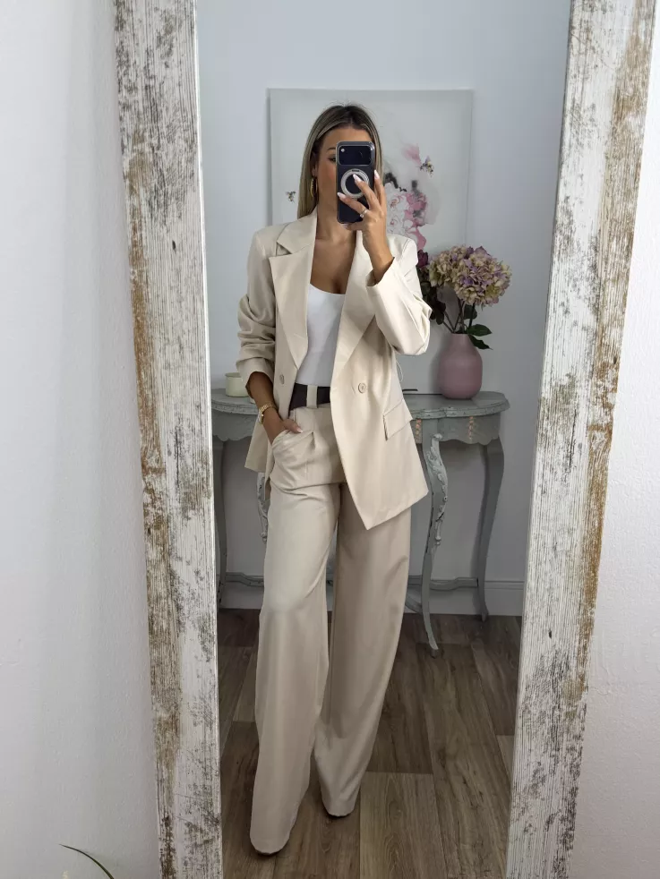 Traje Italia beige