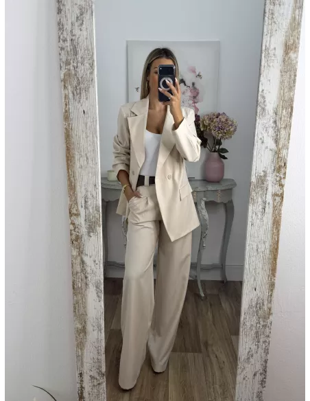 Traje Italia beige