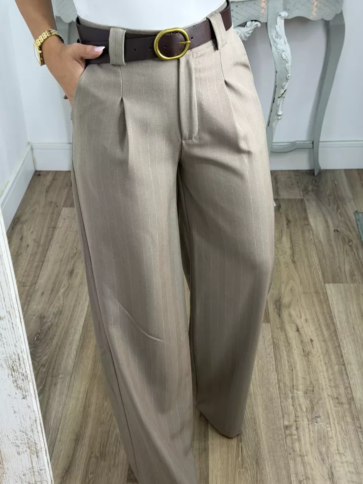 Traje Italia taupe