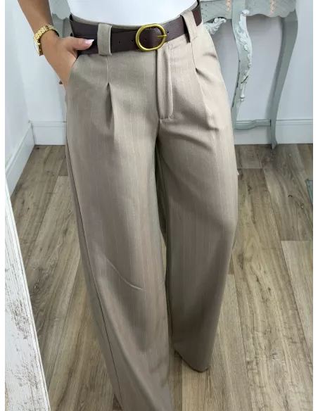 Traje Italia taupe