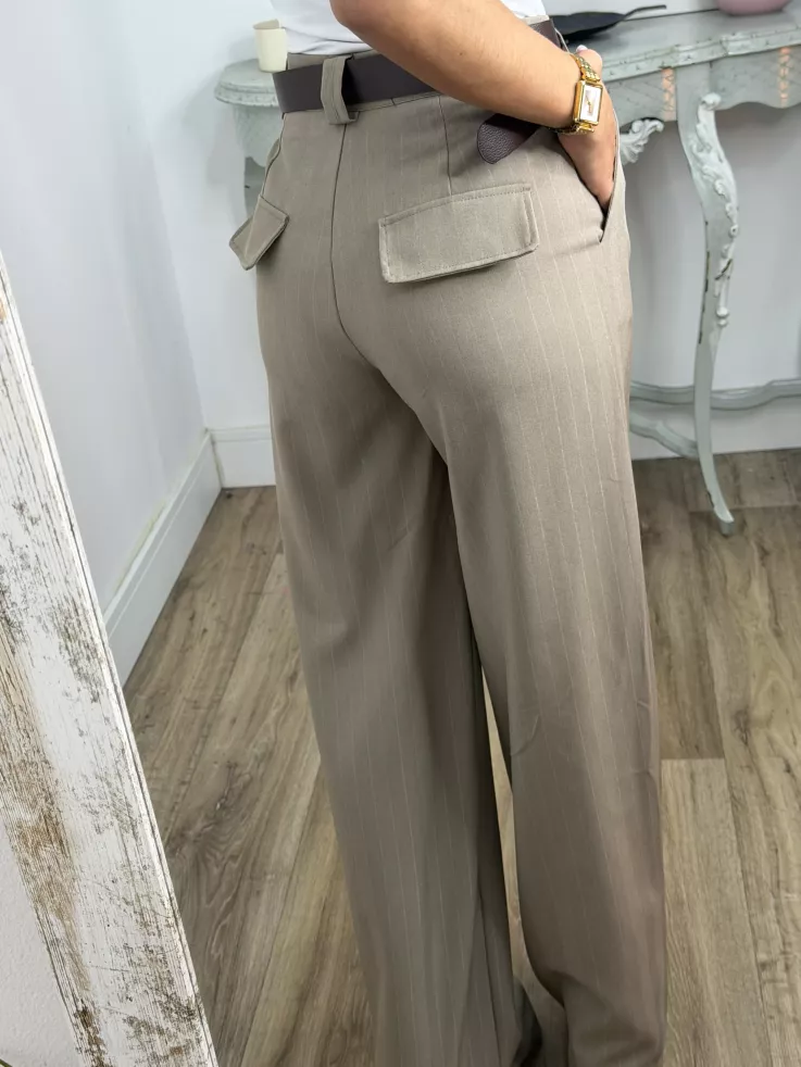 Traje Italia taupe