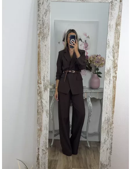 Traje Italia choco