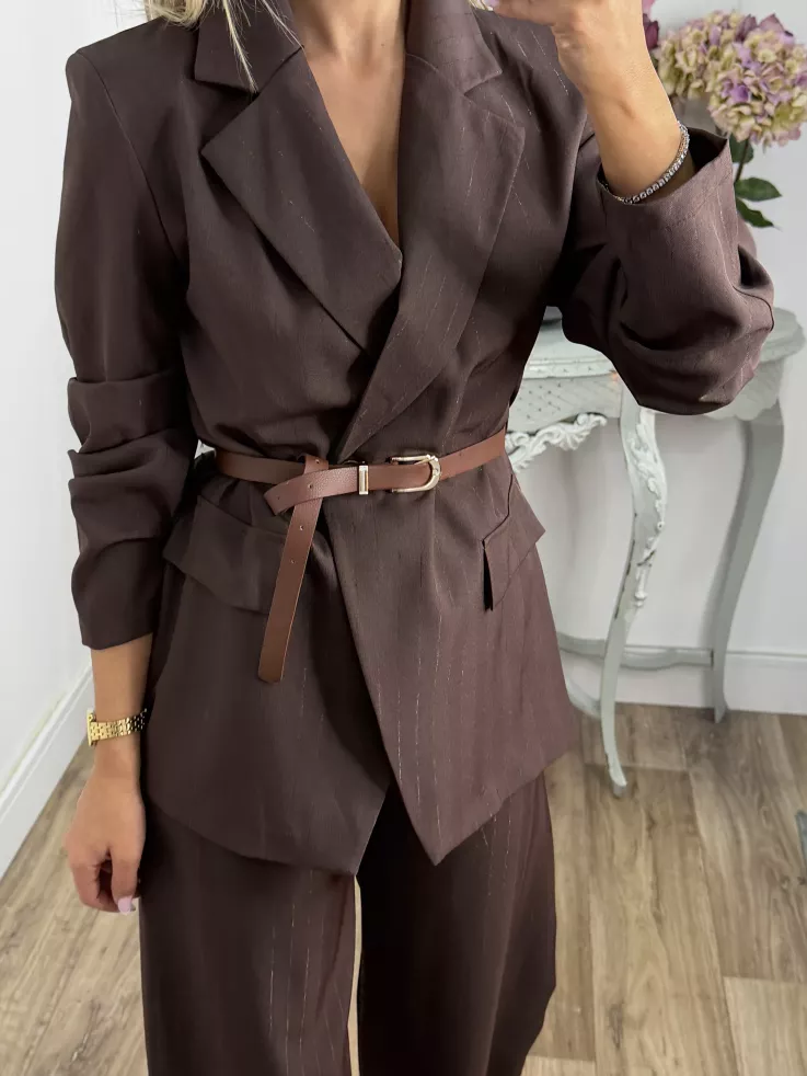 Traje Italia choco