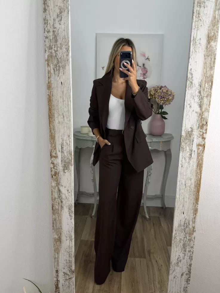 Traje Italia choco