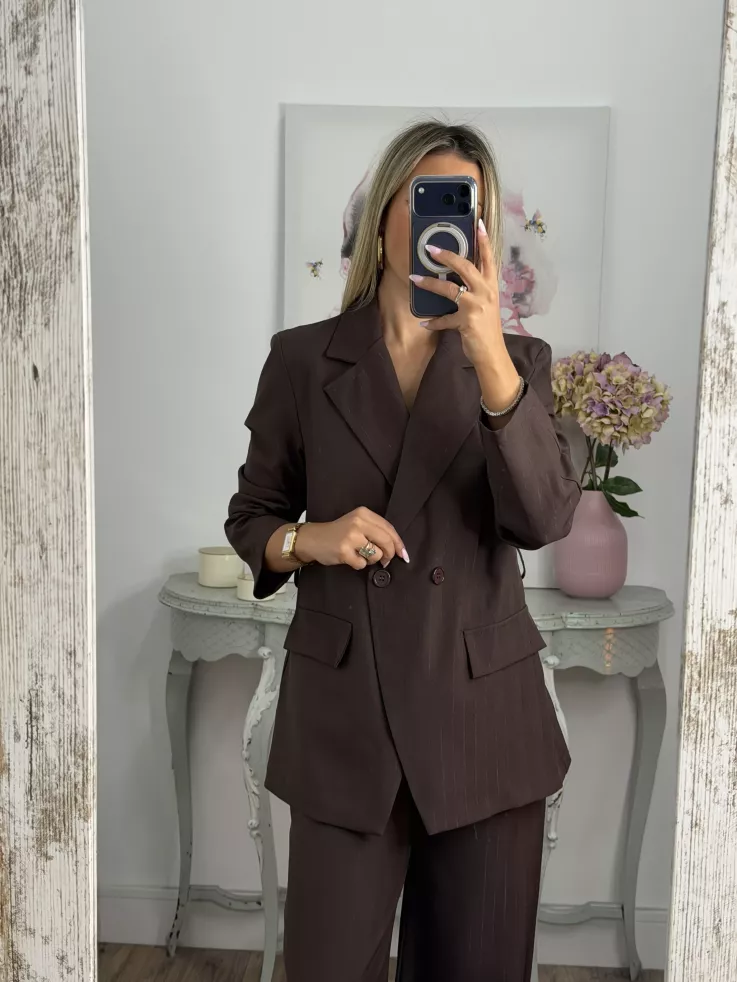 Traje Italia choco