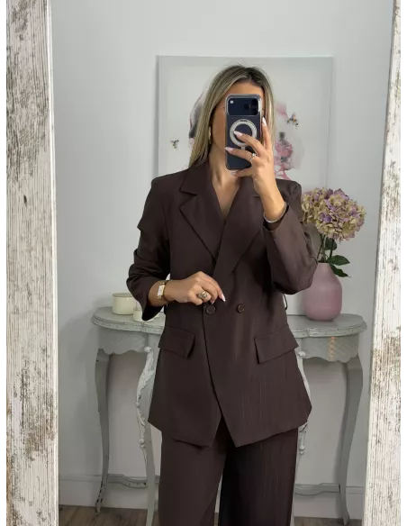 Traje Italia choco