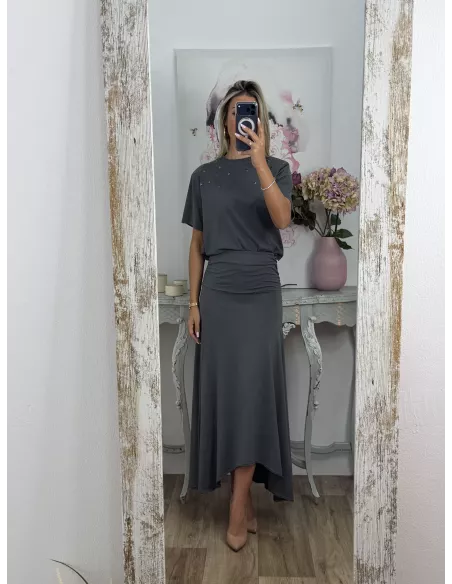 Conjunto Aguilar gris