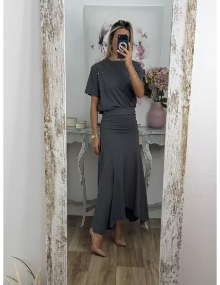 Conjunto Aguilar gris