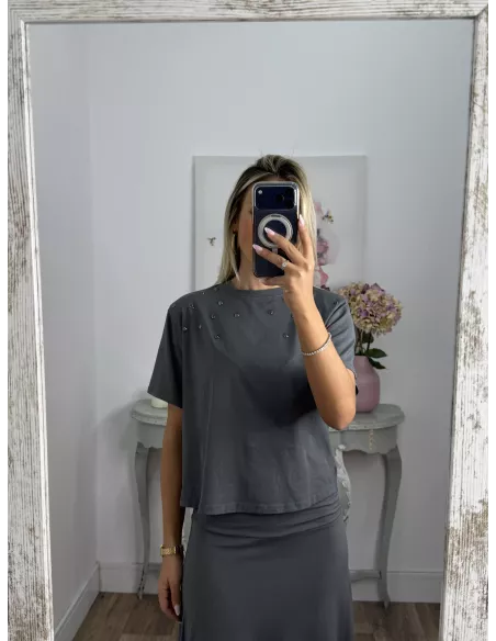 Conjunto Aguilar gris