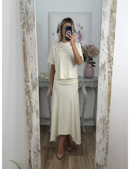 Conjunto Aguilar beige