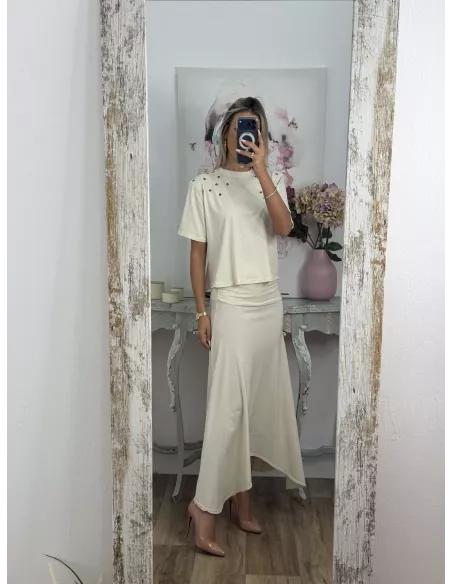 Conjunto Aguilar beige