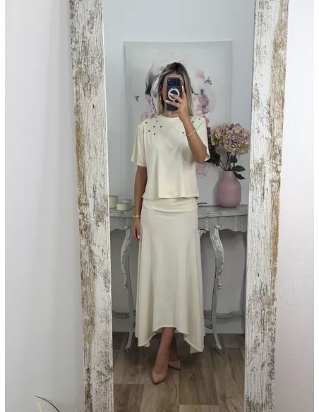 Conjunto Aguilar beige