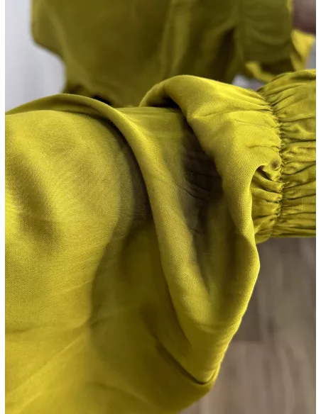 Conjunto Lucrecia satinado lima