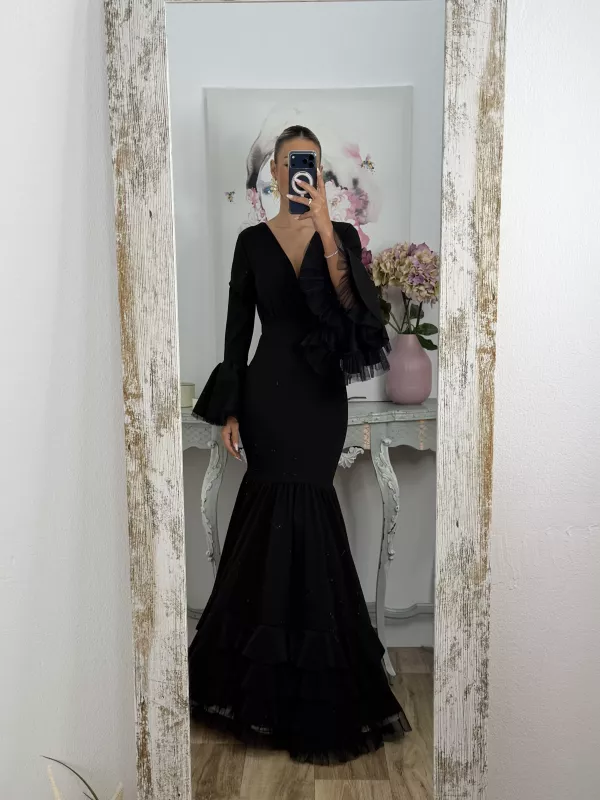 Vestido Belmonte negro