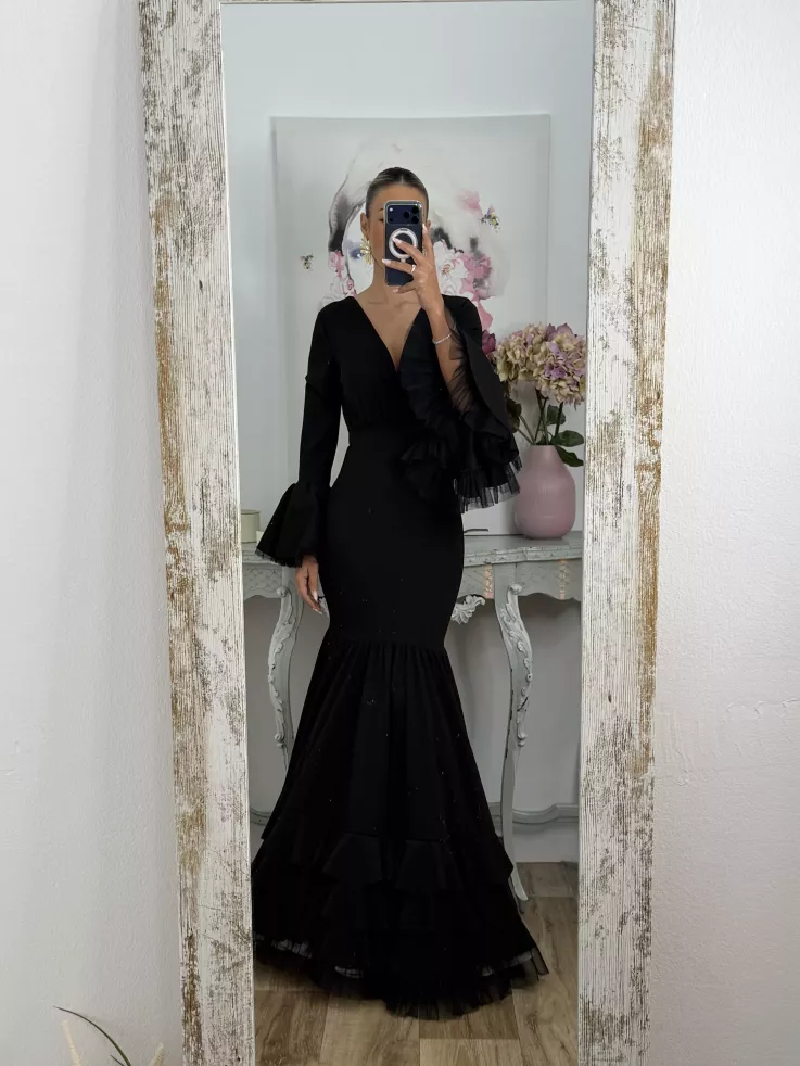Vestido Belmonte negro