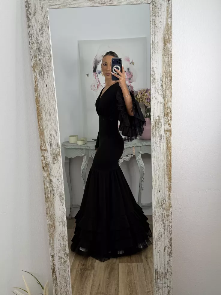 Vestido Belmonte negro
