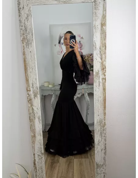 Vestido Belmonte negro