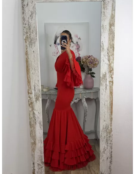 Vestido Belmonte rojo