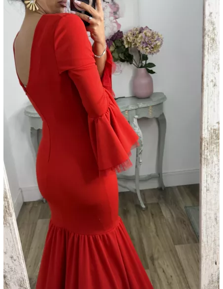 Vestido Belmonte rojo