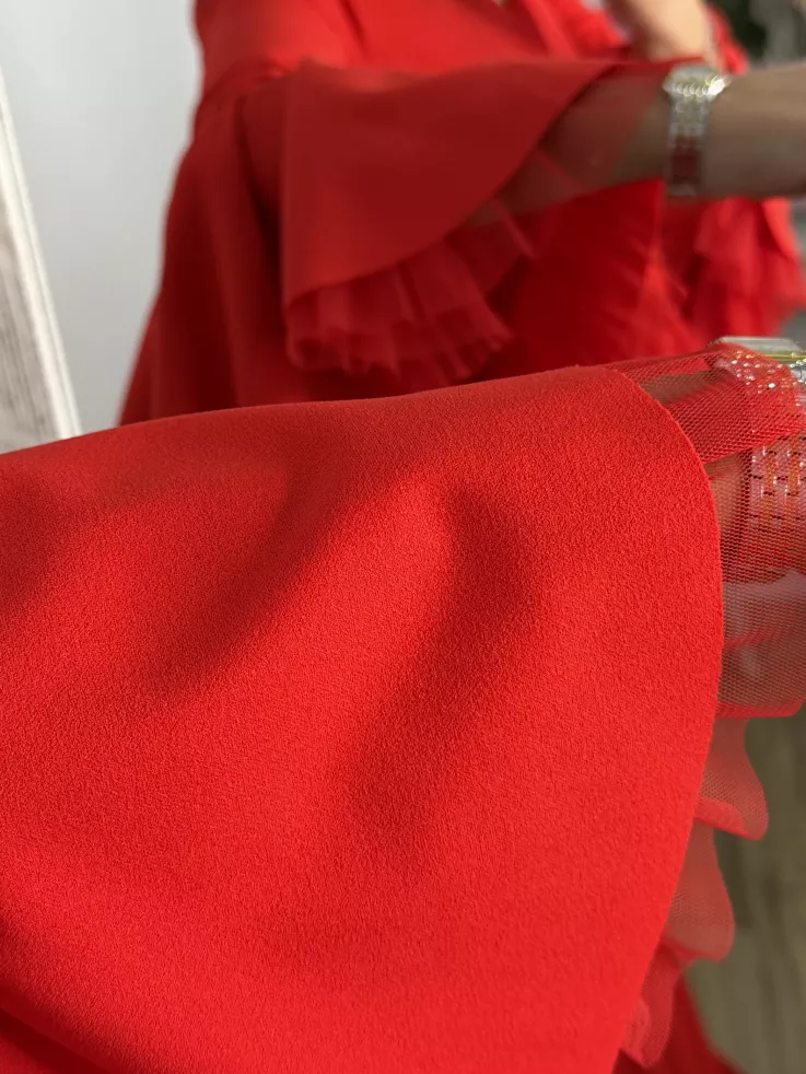 Vestido Belmonte rojo