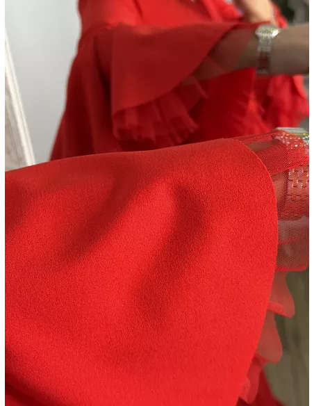 Vestido Belmonte rojo