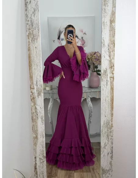 Vestido Belmonte buganvilla