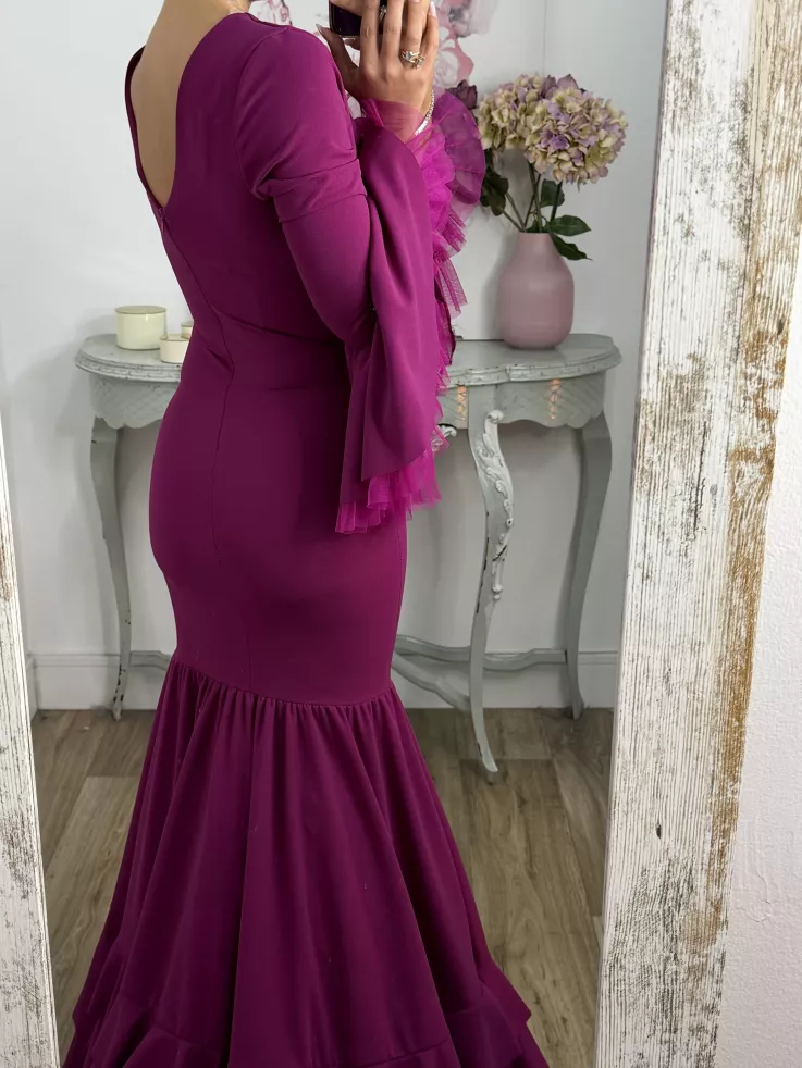 Vestido Belmonte buganvilla