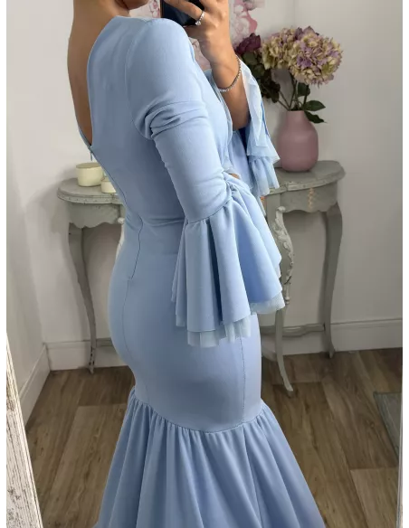 Vestido Belmonte celeste