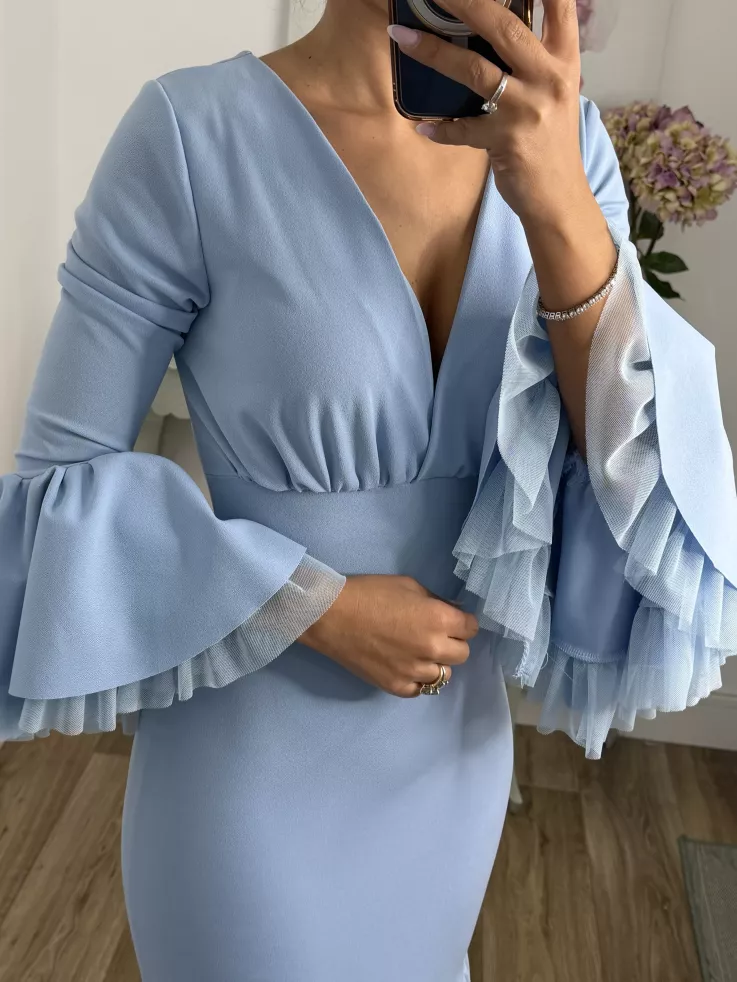 Vestido Belmonte celeste