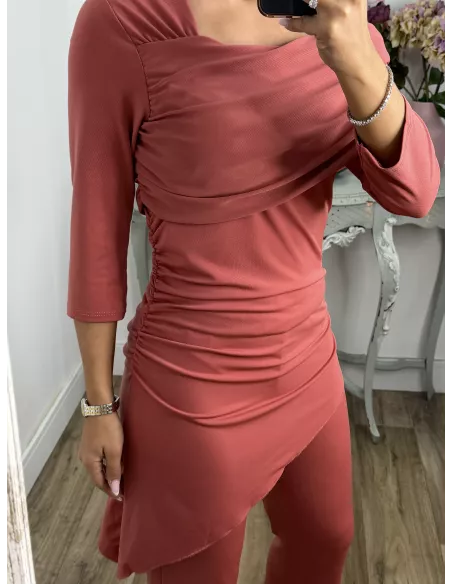 Conjunto Indara rosa