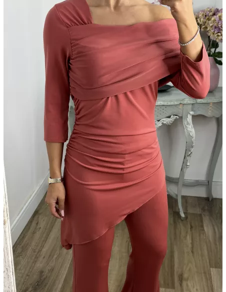 Conjunto Indara rosa