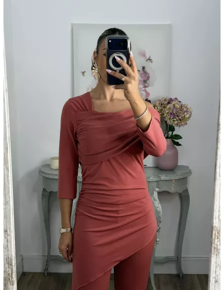 Conjunto Indara rosa