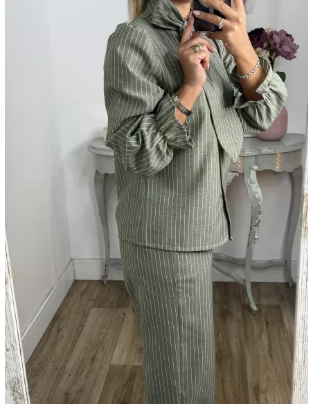 Conjunto Salomon verde