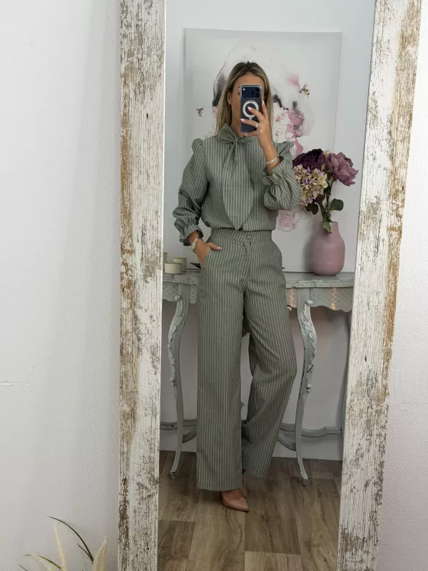 Conjunto Salomon verde