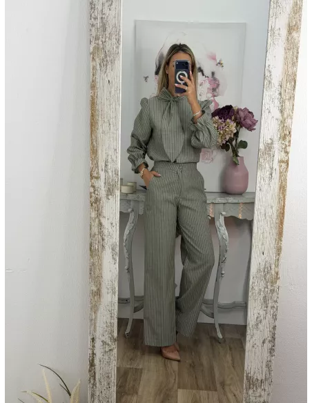 Conjunto Salomon verde