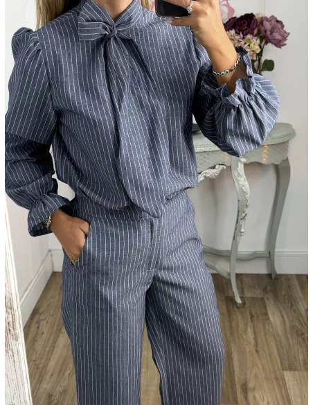 Conjunto Salomon azul