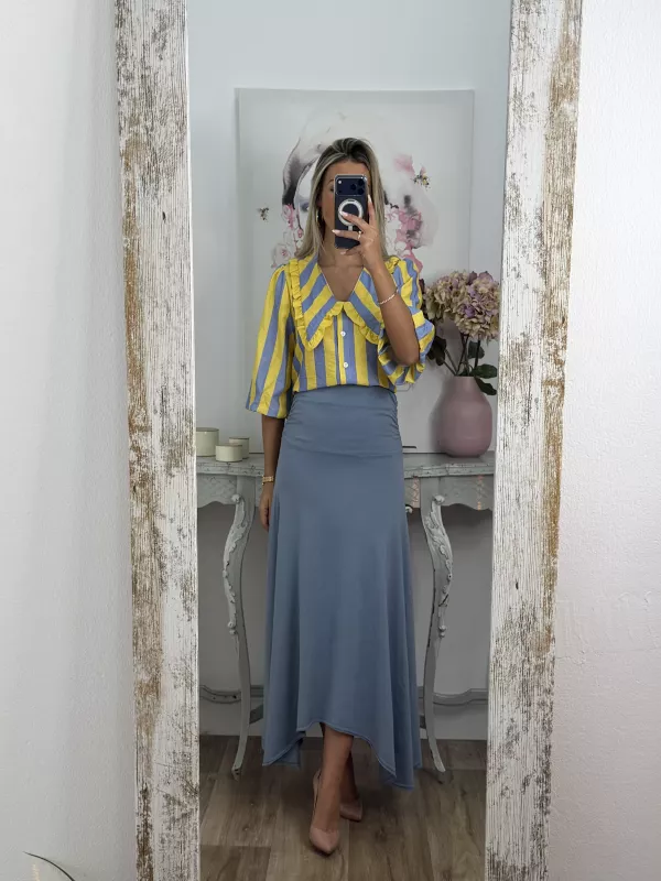 Falda Gade azul