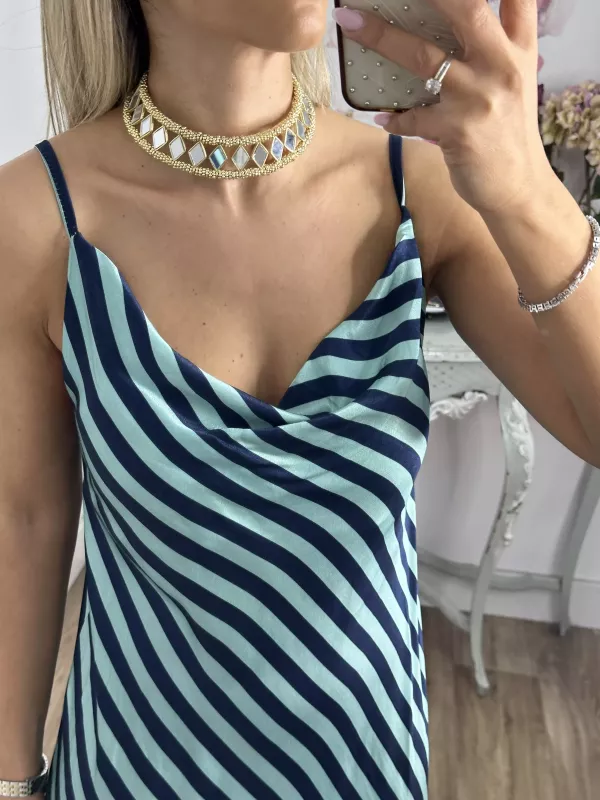 Choker con cristalitos